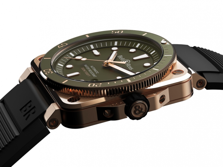 Bell &amp; Ross BR 03-92 Diver Green Bronze