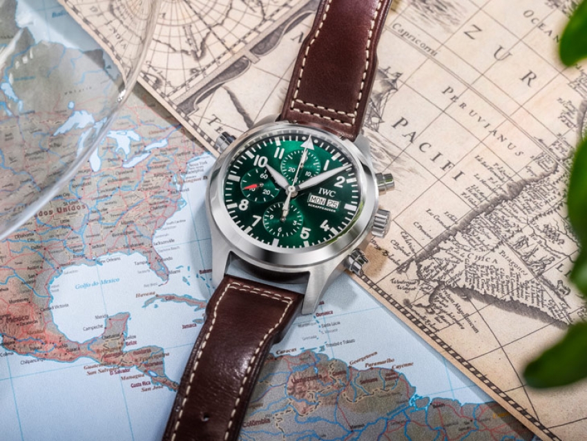 IWC homenajea a Latinoamérica con su nuevo Reloj de Aviador Doble Cronógrafo