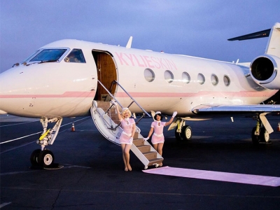 Así es el lujoso jet privado de US$ 73 millones de Kylie Jenner