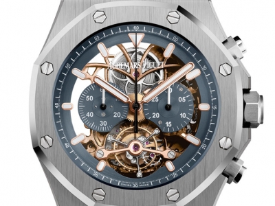 SIHH 2016: Audemars Piguet presenta una de sus magníficas creaciones, el Royal Oak Tourbillon Chronograph Openworked