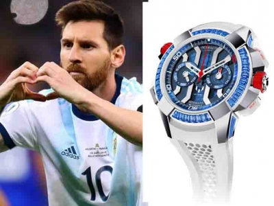 Subastarán un lujoso reloj de Lionel Messi y Jacob &amp; Co.