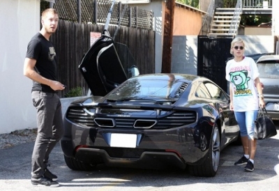 El asombroso McLaren 12C de Calvin Harris