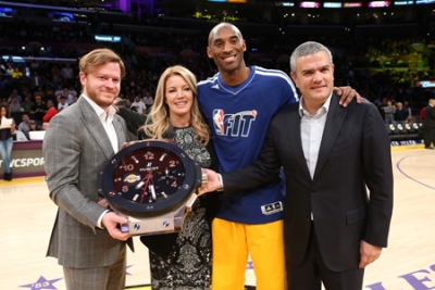 Hublot y los Lakers Unidos por el estilo