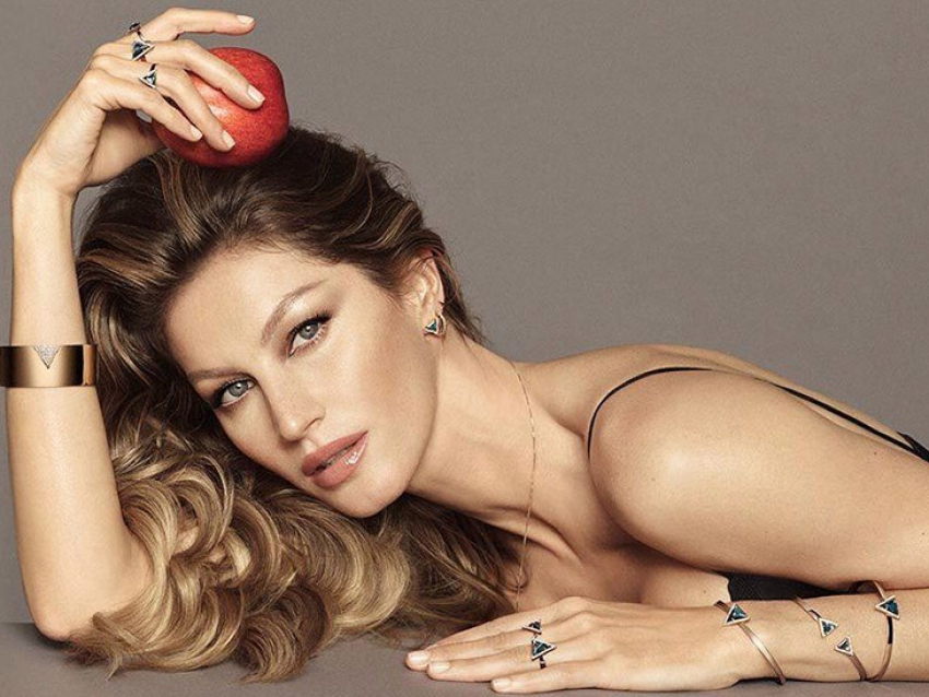 Gisele Bündchen presenta una espectacular colección de joyas de lujo