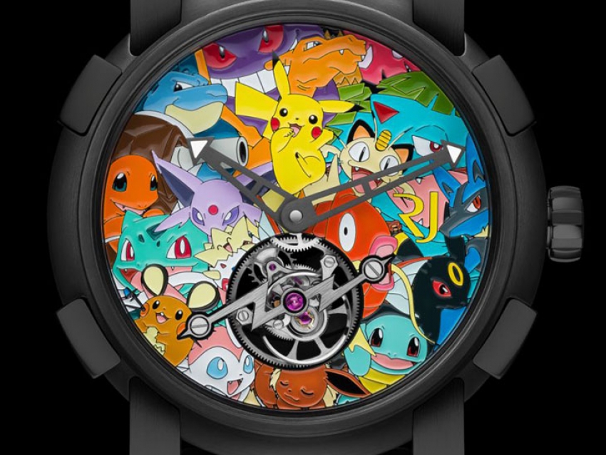 Romain Jerome se juega con el Tourbillon Pokémon