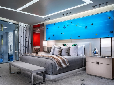 Damien Hirst diseñó la suite de hotel más cara del mundo