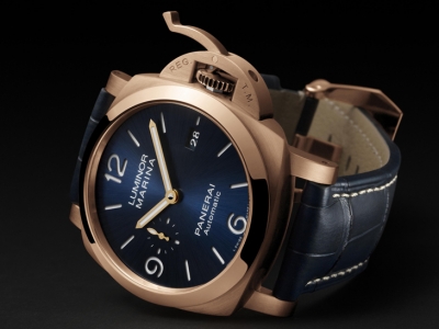 Watches &amp; Wonders 2020: Panerai Luminor Marina Goldtech 44 mm