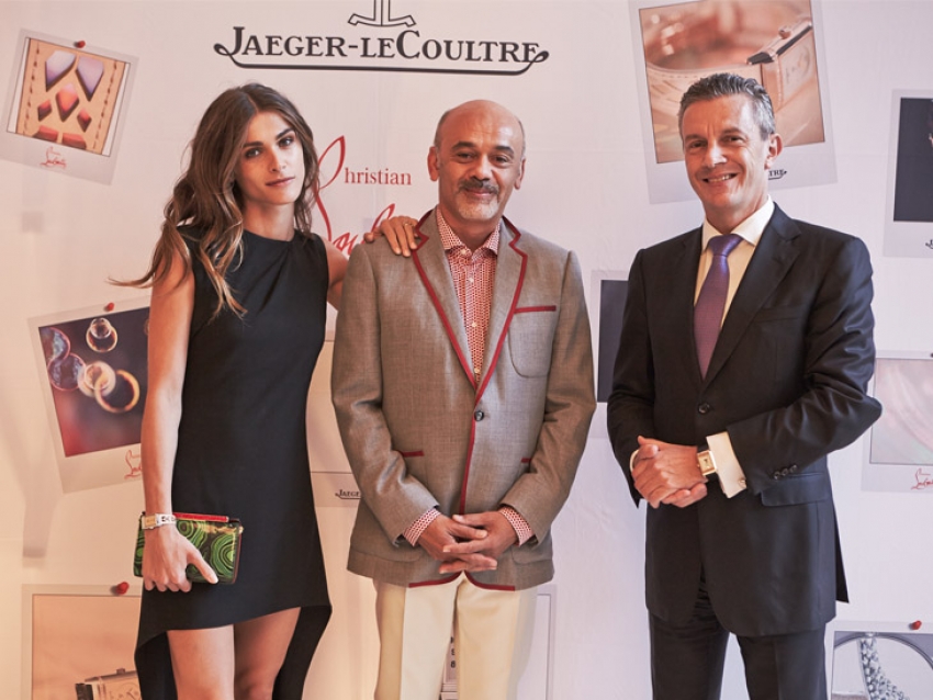 Jaeger-LeCoultre y Christian Louboutin presentan nuevas correas para reloj Reverso