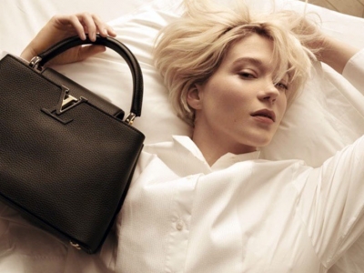 Lea Seydoux y la nueva colección de bolsos de Louis Vuitton