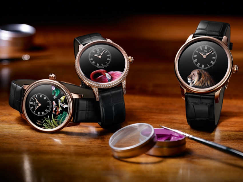 Jaquet Droz lanzó una nueva versión del Petite Heure Minute