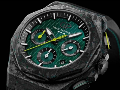 Girard-Perregaux y Aston Martin presentan el Laureato Absolute Chronograph AMF1 Edition