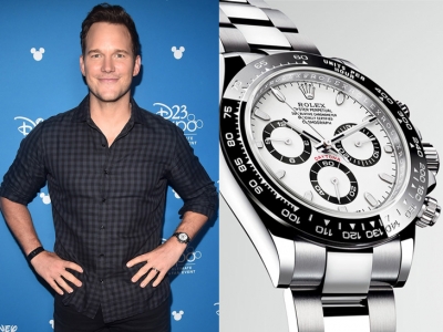 Así es el magnífico Rolex Oyster Perpetual Cosmograph Daytona de Chris Pratt