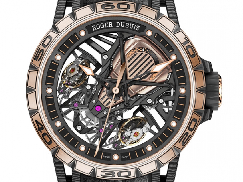 Pre-SIHH 2018: Roger Dubuis Excalibur Aventador S en oro rosa