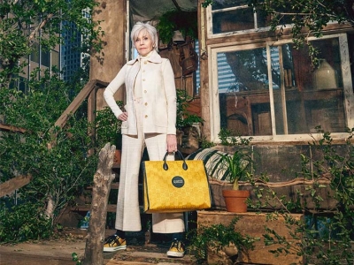 Jane Fonda, Gucci y su nueva colección de moda sostenible
